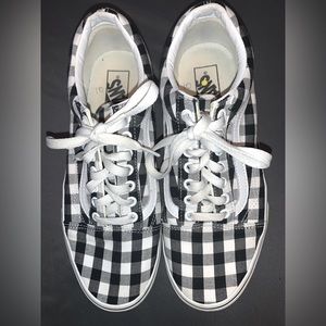 Gingham Old Skool Vans